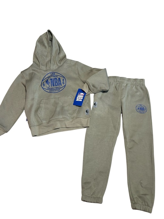 NBA Other - New NBA 2 Piece Hoop Around Fleece Set Sweatpants Hoodie Size 7